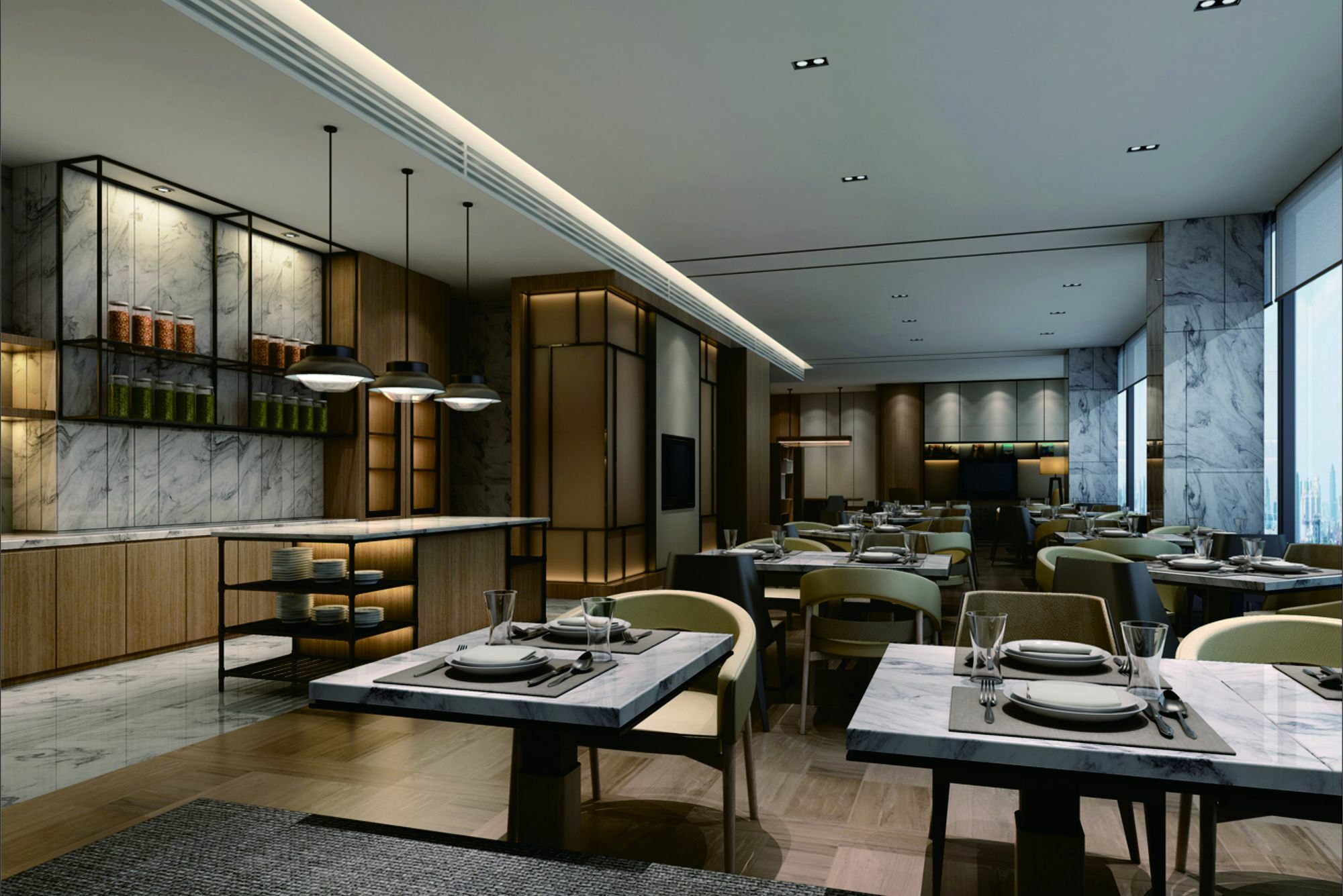 Courtyard By Marriott Shenzhen Bao'An Hotel Buitenkant foto